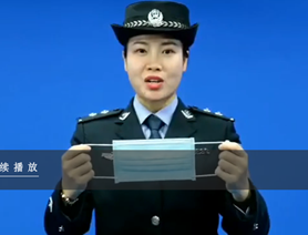 微視：貴州民警用漢、苗、侗、革家話告訴你口罩咋戴才安全