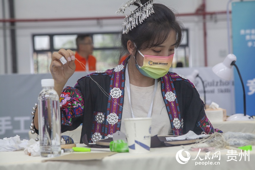 比賽現場。人民網 龍章榆攝