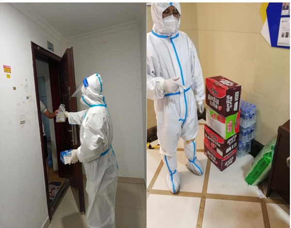 當好“疫”線主心骨。