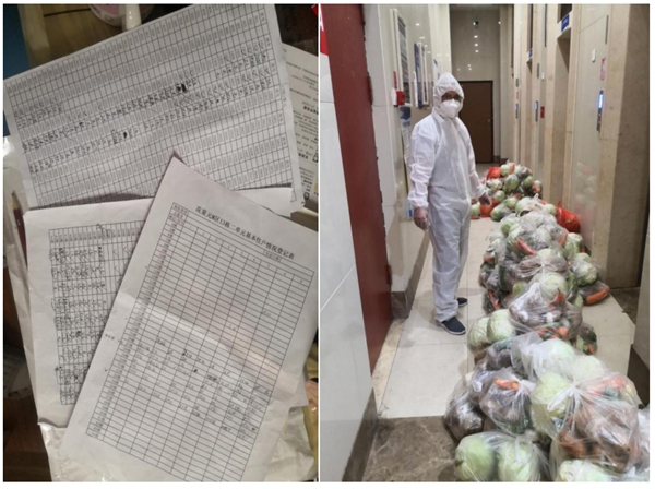 厚厚的統計報表，登記得密密麻麻。