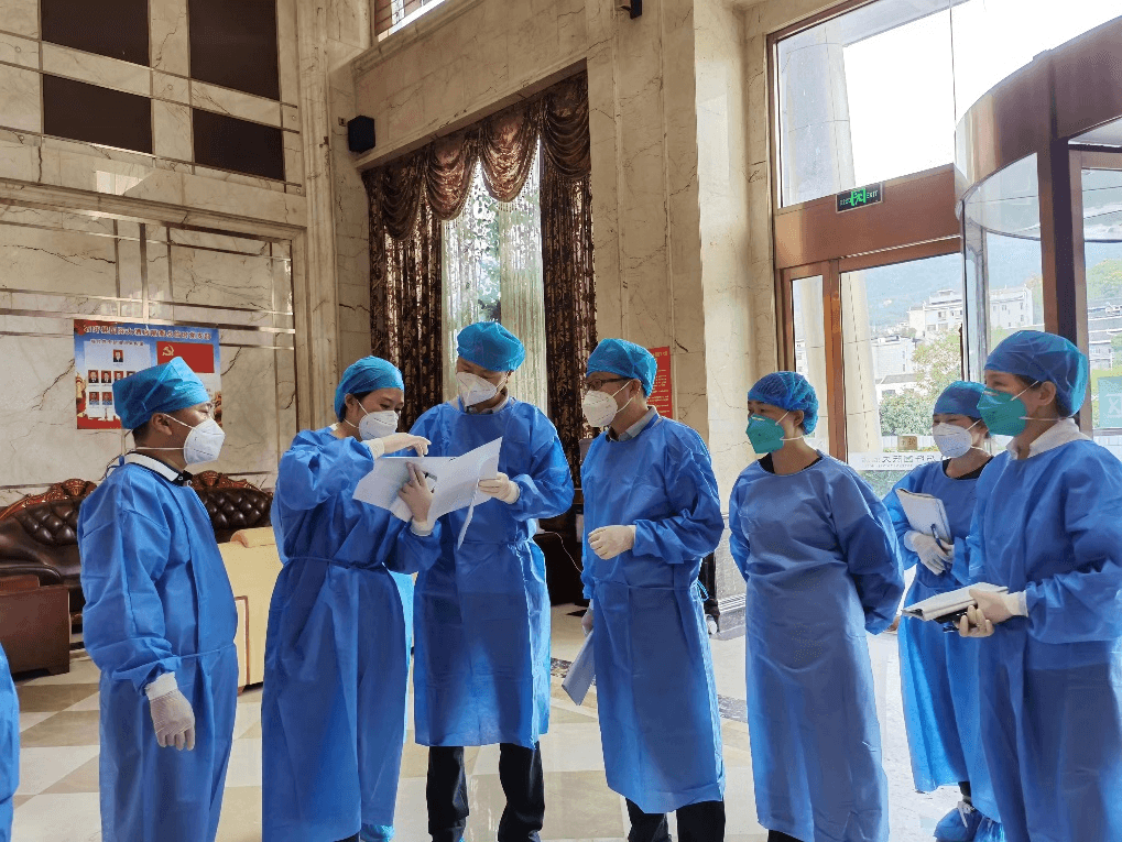 貴州省衛生計生監督局赴六市州開展貴陽市異地安置隔離人員集中隔離點督查工作。