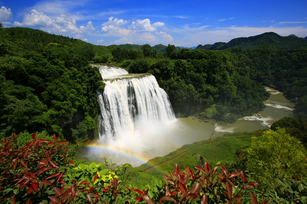 黃果樹瀑布。