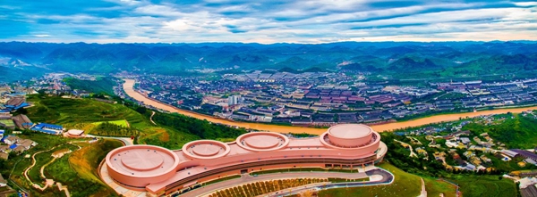 遵義市茅臺酒鎮景區。