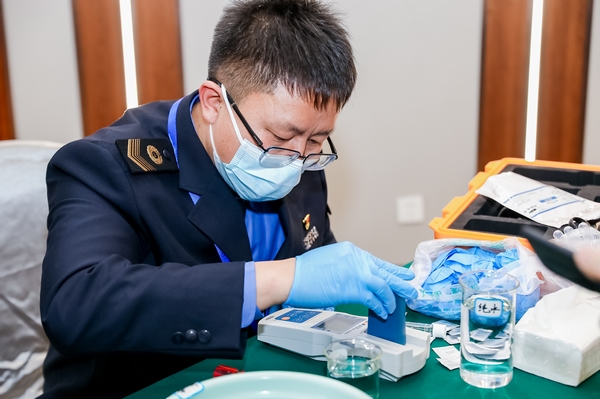 競賽現場。  貴州省衛健委供圖