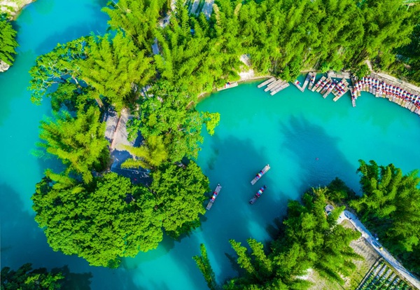 貴州羅甸縣大小井景區。陳慧 攝