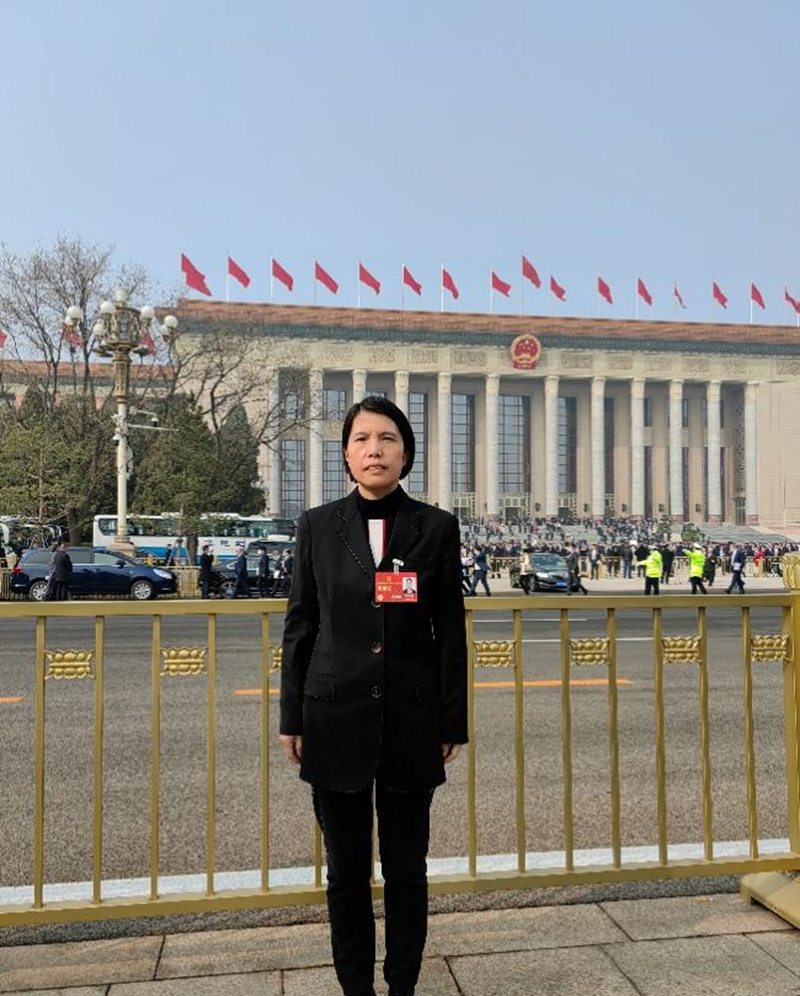 全國人大代表、貴州公路集團副總經理張勝林。貴州交通職業技術學院供圖。