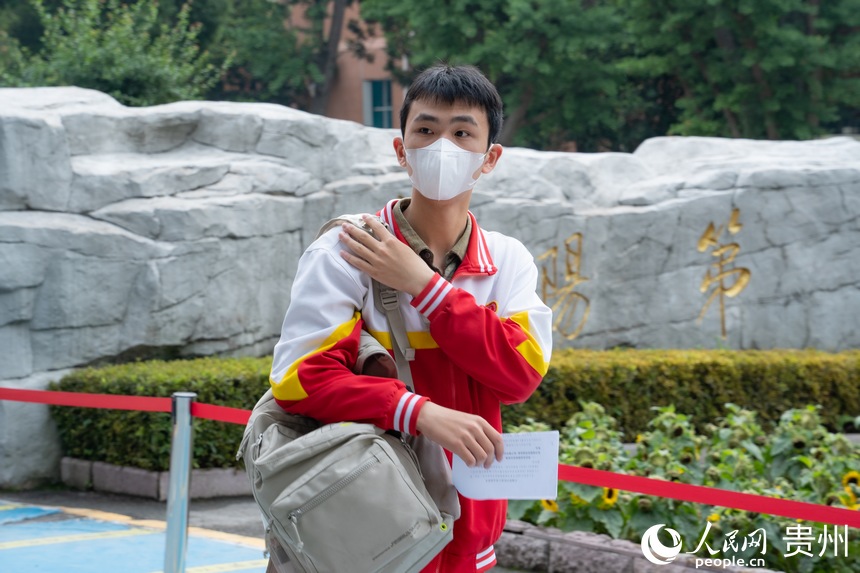 6月7日上午，2023年普通高校招生全國統一考試正式開考。人民網 陽茜攝