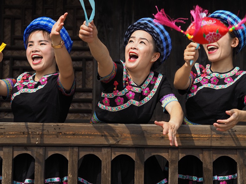 3、歡樂的節日。  嚴成琦提供