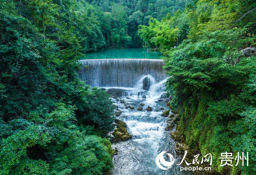 臥龍潭一隅。人民網 陽茜攝