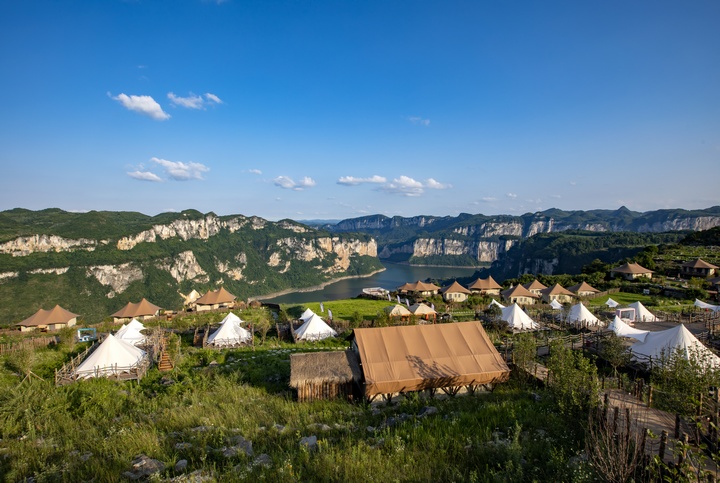 花都里化屋野奢露營基地。陳穎攝