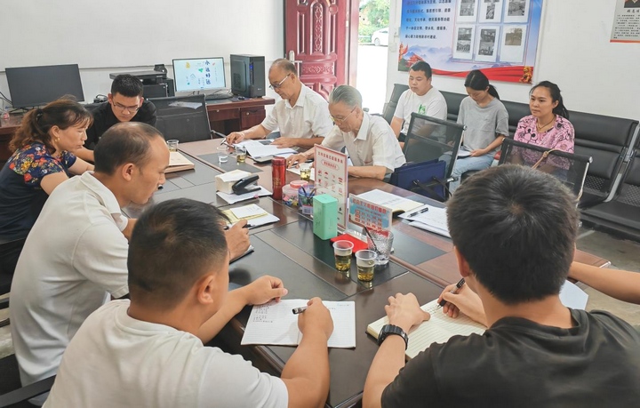 圖為調研現場。