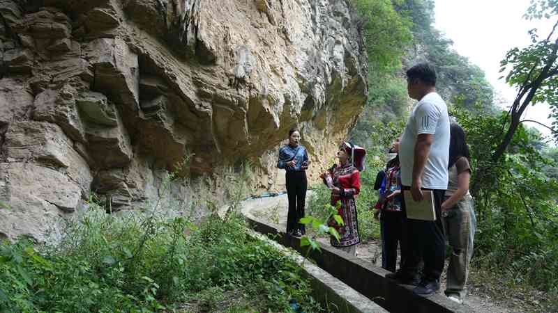 探訪高流天渠。饒以中攝