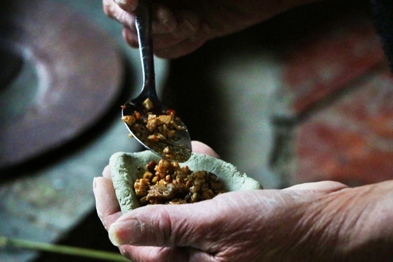 包清明粑。李平供圖