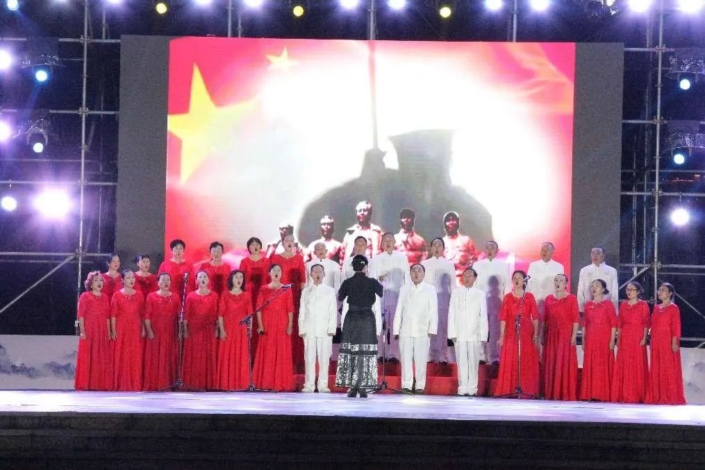 活動現場。