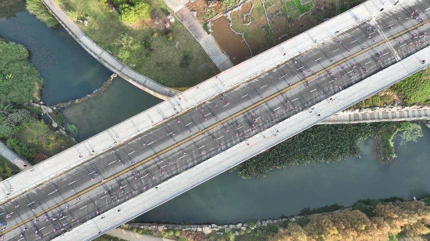 歡樂跑隊伍。主辦方供圖