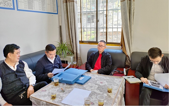 圖為在南湖街道十里村調研。