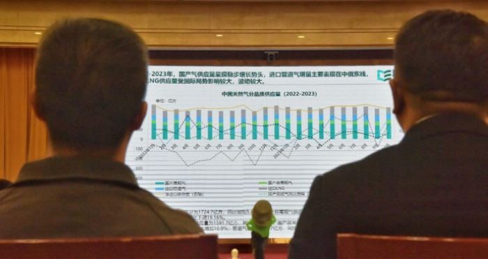 山東清能咨詢服務有限公司相關負責人講解中