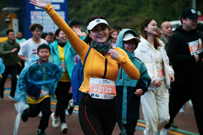 選手活力滿滿。銅仁市委宣傳部供圖