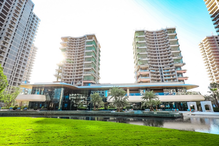 貴陽鐵建城實景圖。中鐵建地產貴州公司供圖