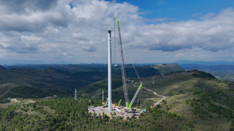 風機組裝。