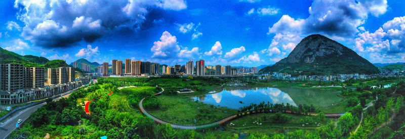 濕地公園。楊茂華攝