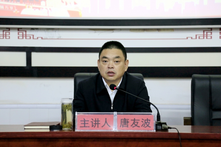 唐友波發言。