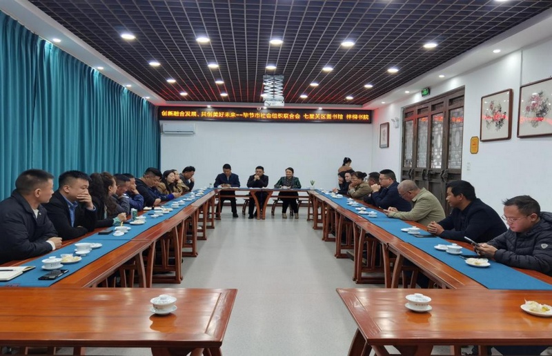 畢節市社會組織聯合會舉辦“創新融合發展·共創美好未來”主題沙龍活動。