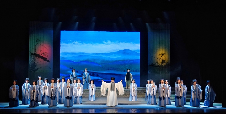 京劇《陽明悟道》劇照。