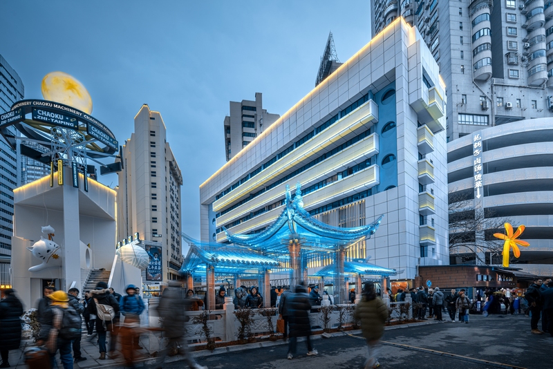 太平路潮匯街區一隅。云巖區融媒體中心供圖