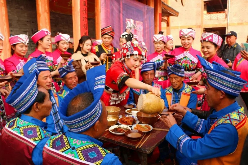 土家文化大餐。