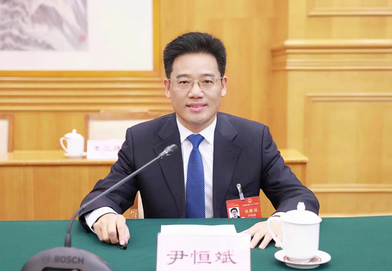 尹恒斌代表。杜朋城攝