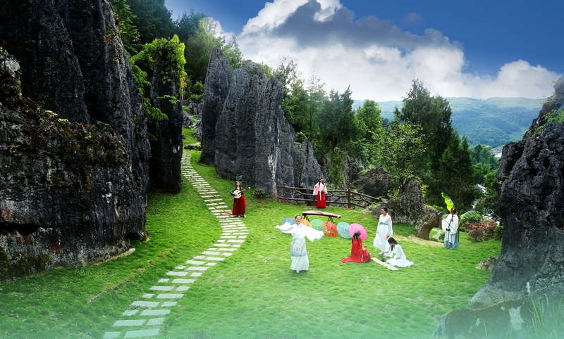 思南石林。