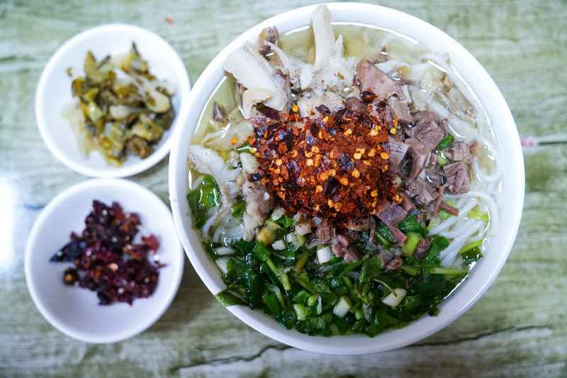 黔西牛肉粉。黔西市融媒體中心供圖