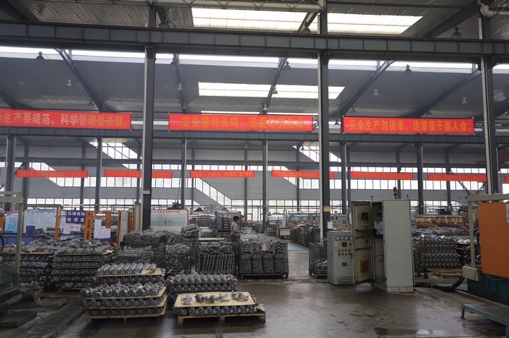 生產車間一角。