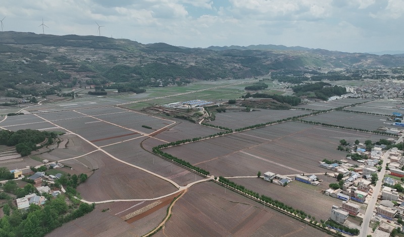 威寧縣秀水鎮煙田壩子。韓勇攝