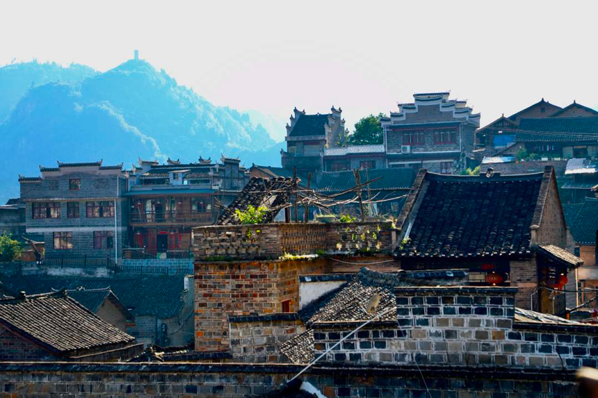 圖為鎮遠傳統民居建筑群。顧蘭云攝