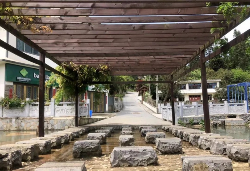 羊昌鎮鄉村環境優雅。劉琳攝