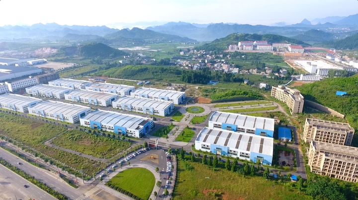 工廠航拍圖。貴州興富祥立健機械有限公司供圖