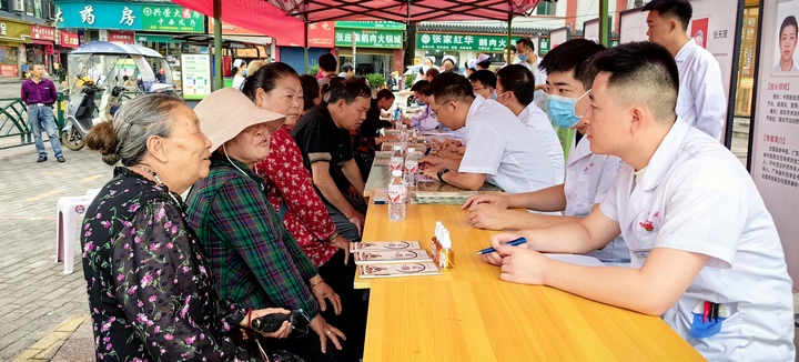 活動現場。