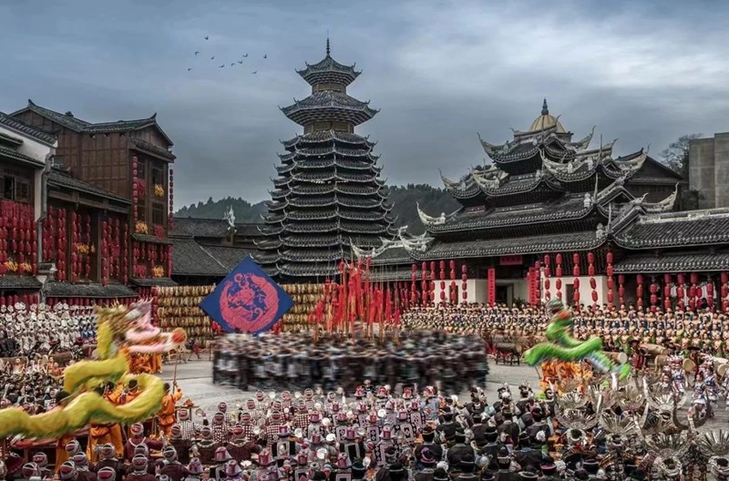 43下司中國“村晚”分會場現場