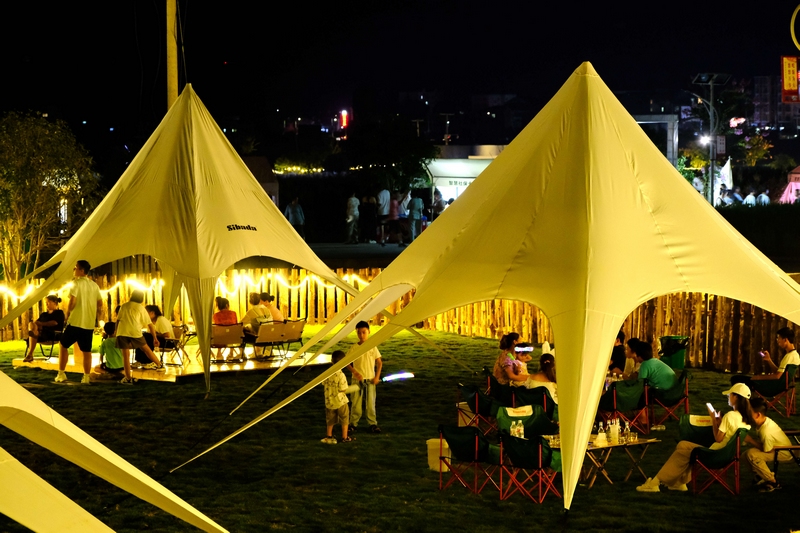 8  露營打卡地。 李珊珊  攝