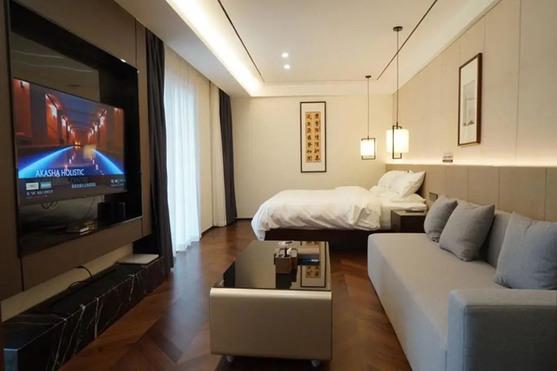 興義市納具和園康養小鎮養老居室。