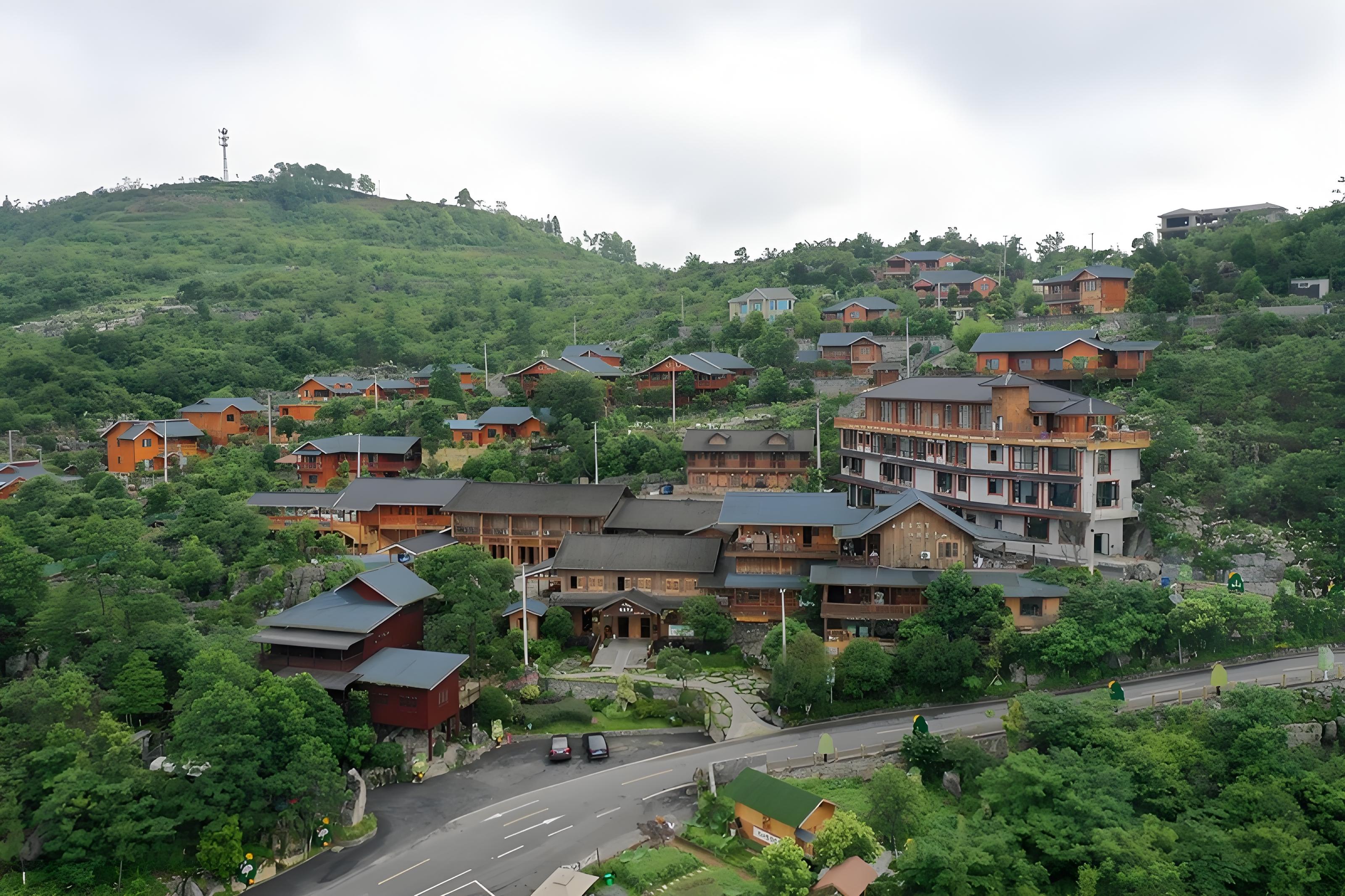 長崗鎮藺田村民宿。