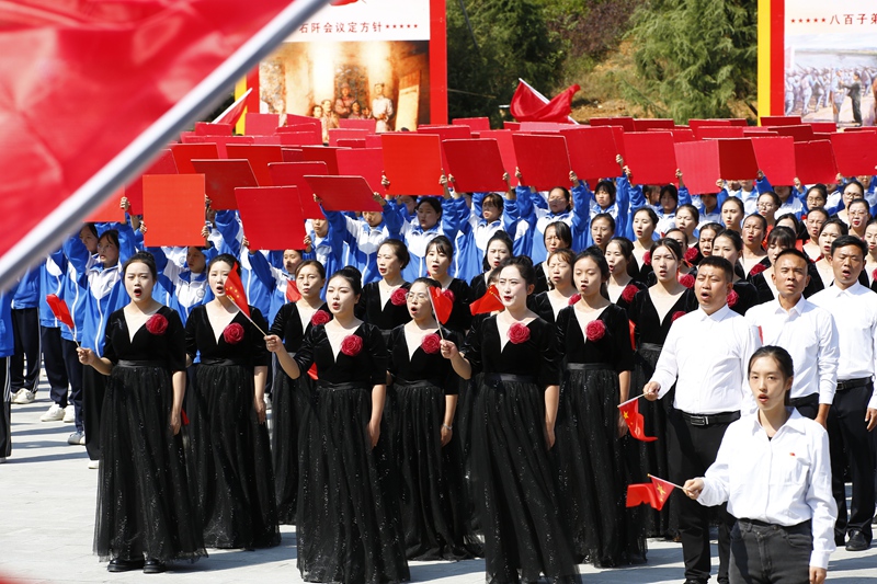 9合唱現場 梁斌攝 (4)