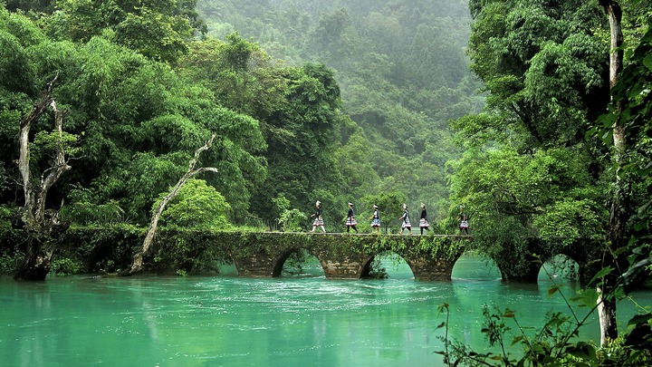 荔波小七孔景區。