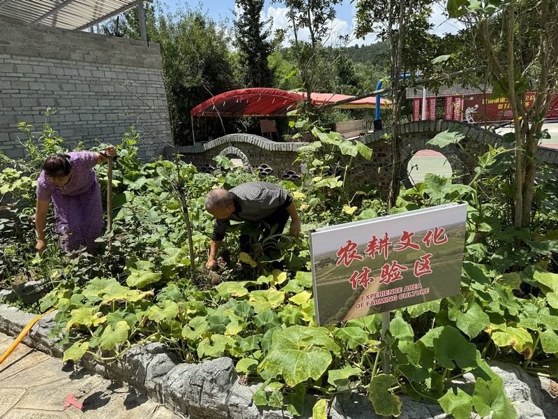 2 圖為:農耕體驗區