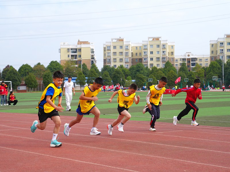 平壩區教育系統2024年第六屆中小學生田徑運動會開幕。
