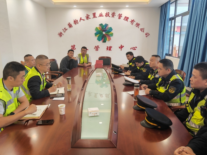 圖為抗凝保通保暢應急演練總結會。