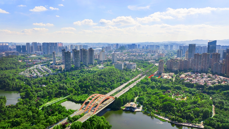 觀山湖區一角。