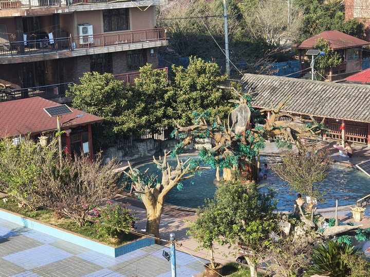 安底桂花溫泉。蔡昀攝